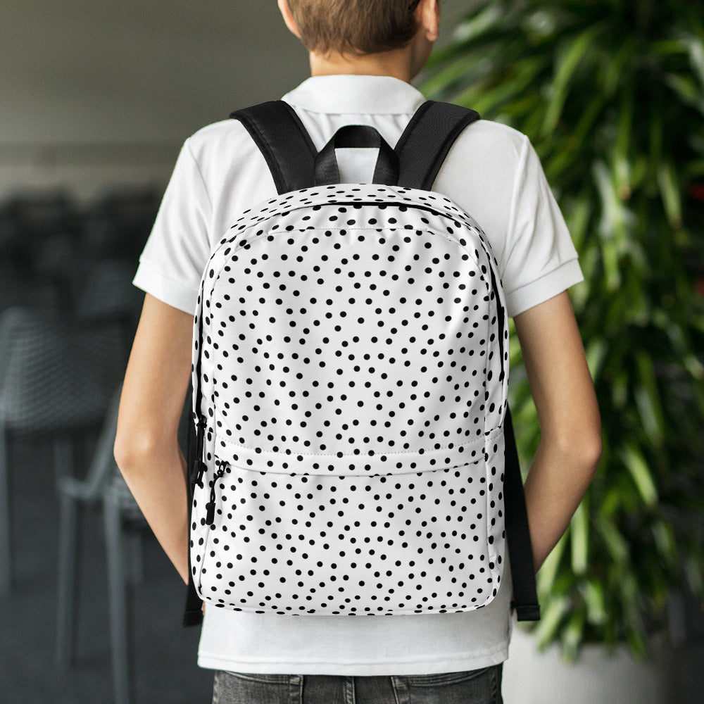 Backpack Black Dots